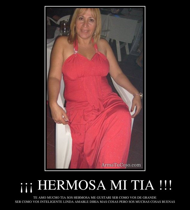 Hermosa Mi Tia