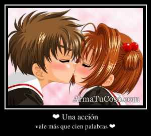 ❤ Una acción