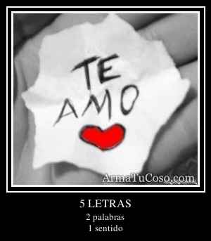 5 LETRAS