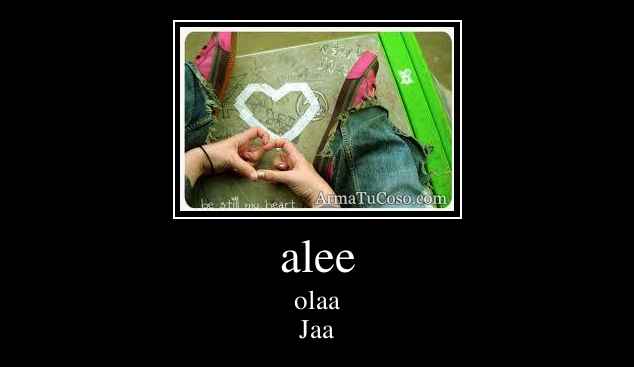 alee