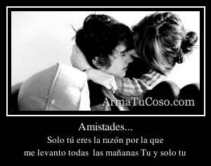 Amistades...