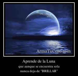 Aprende de la Luna