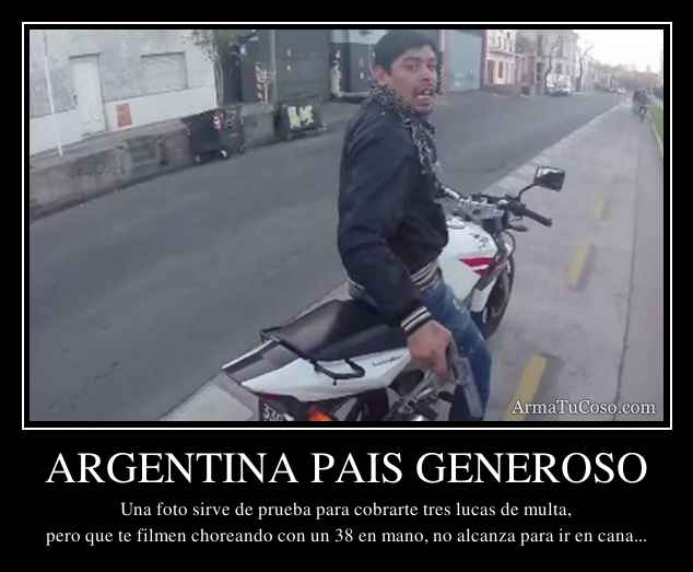 ARGENTINA PAIS GENEROSO