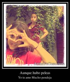 Aunque hubo peleas