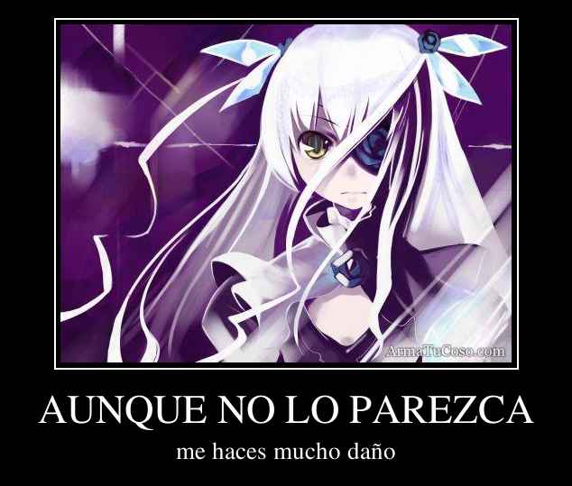 AUNQUE NO LO PAREZCA