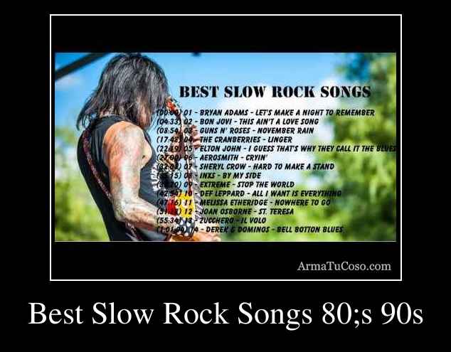 best-slow-rock-songs-80-s-90s