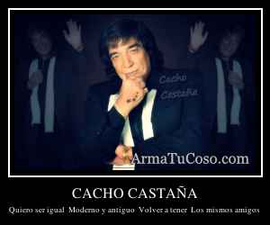CACHO CASTAÑA