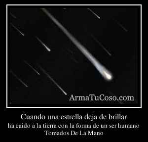Cuando una estrella deja de brillar