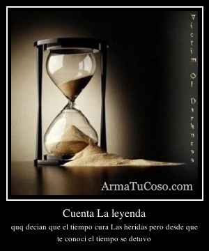 Cuenta La leyenda