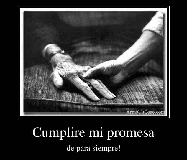 Cumplire Mi Promesa