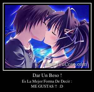 Dar Un Beso !