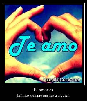 El amor es