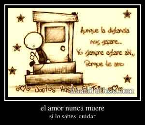 el amor nunca muere