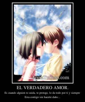EL VERDADERO AMOR.