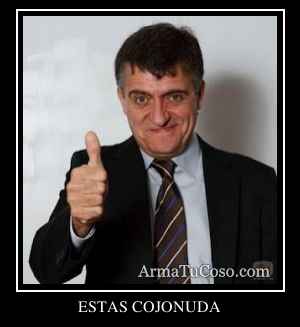 ESTAS COJONUDA