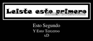 Esto Segundo