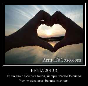 FELIZ 2013!!