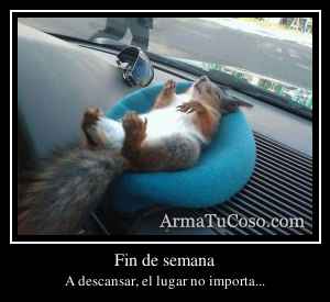 Fin de semana