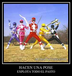 HACEN UNA POSE