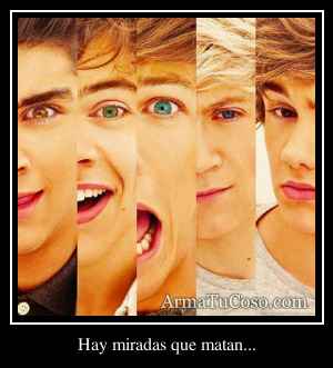 Hay miradas que matan...