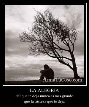 LA ALEGRIA