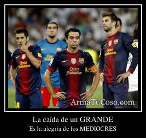 La caída de un GRANDE