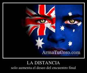 LA DISTANCIA