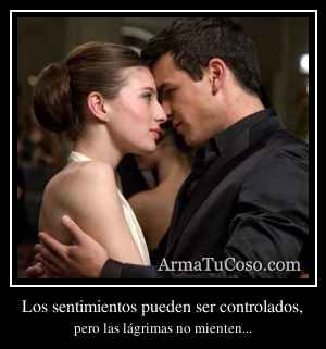 Los sentimientos pueden ser controlados,