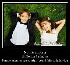 No me importa