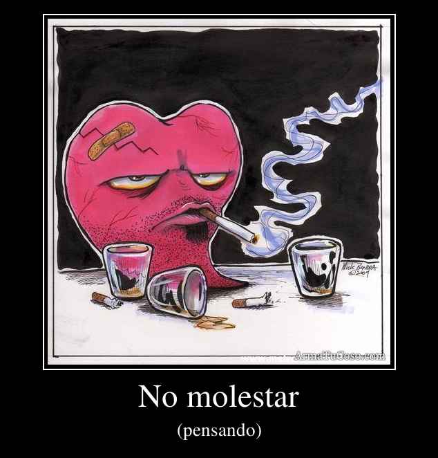 No molestar