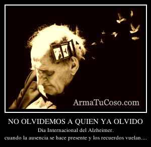 NO OLVIDEMOS A QUIEN YA OLVIDO