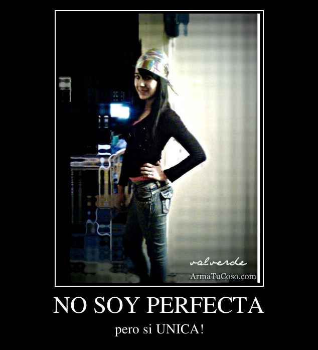 No Soy Perfecta