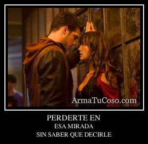 PERDERTE EN