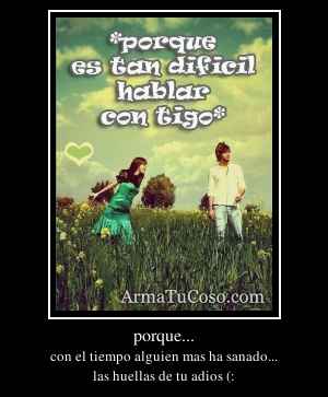 porque...