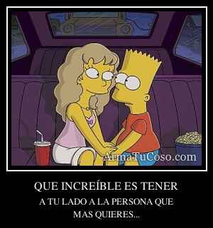 QUE INCREÍBLE ES TENER