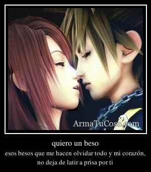 quiero un beso