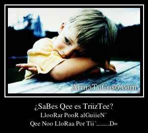 ¿SaBes Qee es TriizTee?