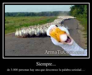 Siempre...