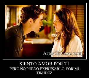 SIENTO AMOR POR TI