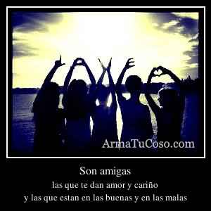 Son amigas