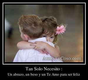 Tan Solo Necesito :