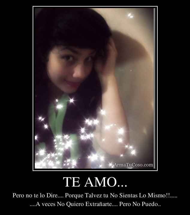 TE AMO...