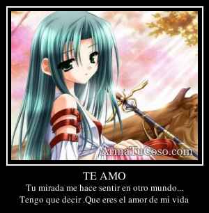TE AMO