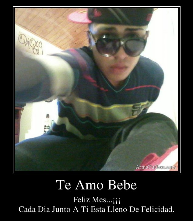 Te Amo Bebe 3267