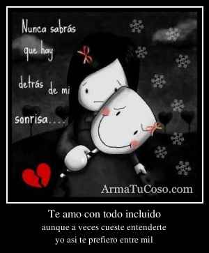 Te amo con todo incluido