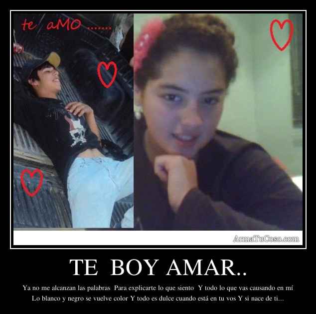 TE BOY AMAR..