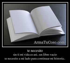 te necesito