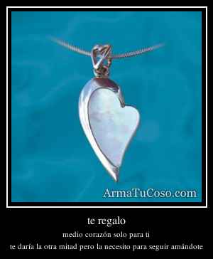 te regalo