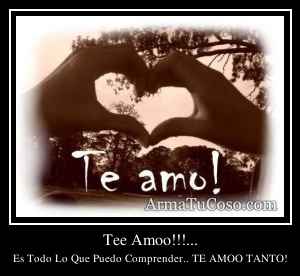 Tee Amoo!!!...