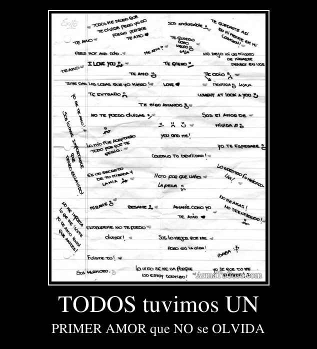TODOS tuvimos UN